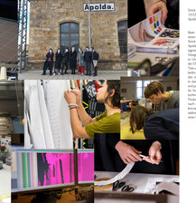 Impressionen vom Strick- und Textil-Workshop in Apolda