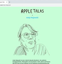 Apple Talks - Vera Castelijns, Freia Antonia Weiss, Eva Eckert