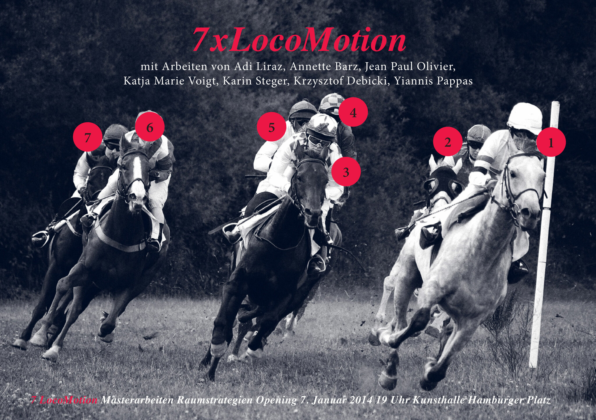 7 x LocoMotion Plakat