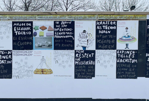 Corona - Plakatkampagne