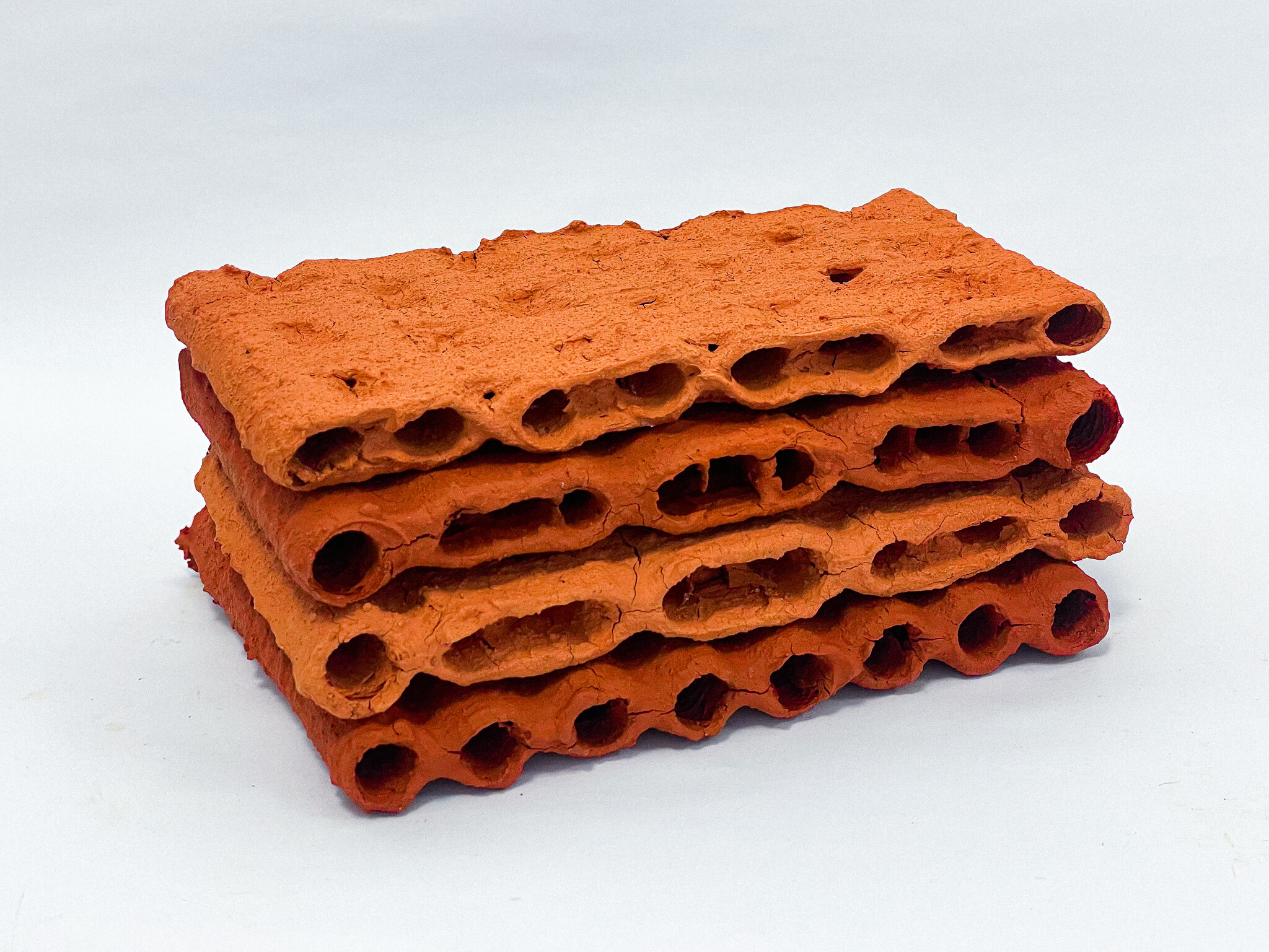 Wet Weaving Prozess: Gebrannte Proben
