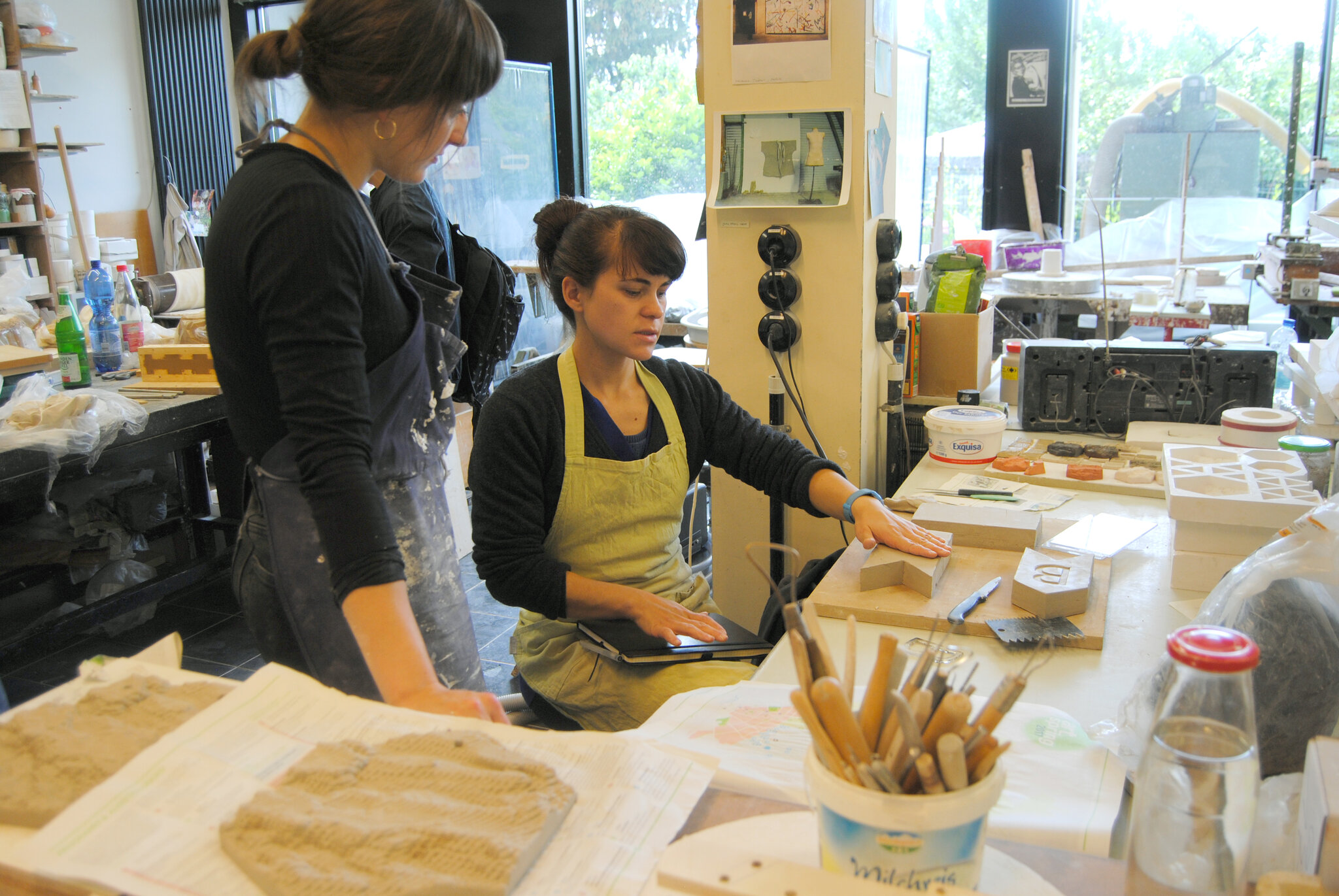 Fahrtext - In der Keramikwerkstatt