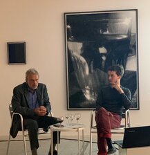 Frederik Wellmann and Horst Bredekamp - “Ein Gespräch über Funktionen der Kunst” on the evening of September 15th.