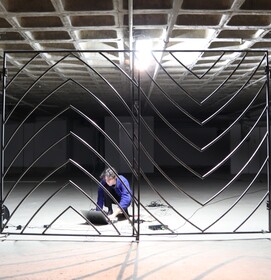 Friedrich Andreoni Sound Performance at the Opening