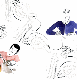 Das Ohr zeichnet mit