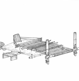 Palue Fork Loom 1909 (Tropenmuseum)