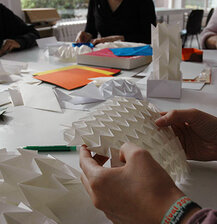 Origami - Interaktive Papierstrukturen