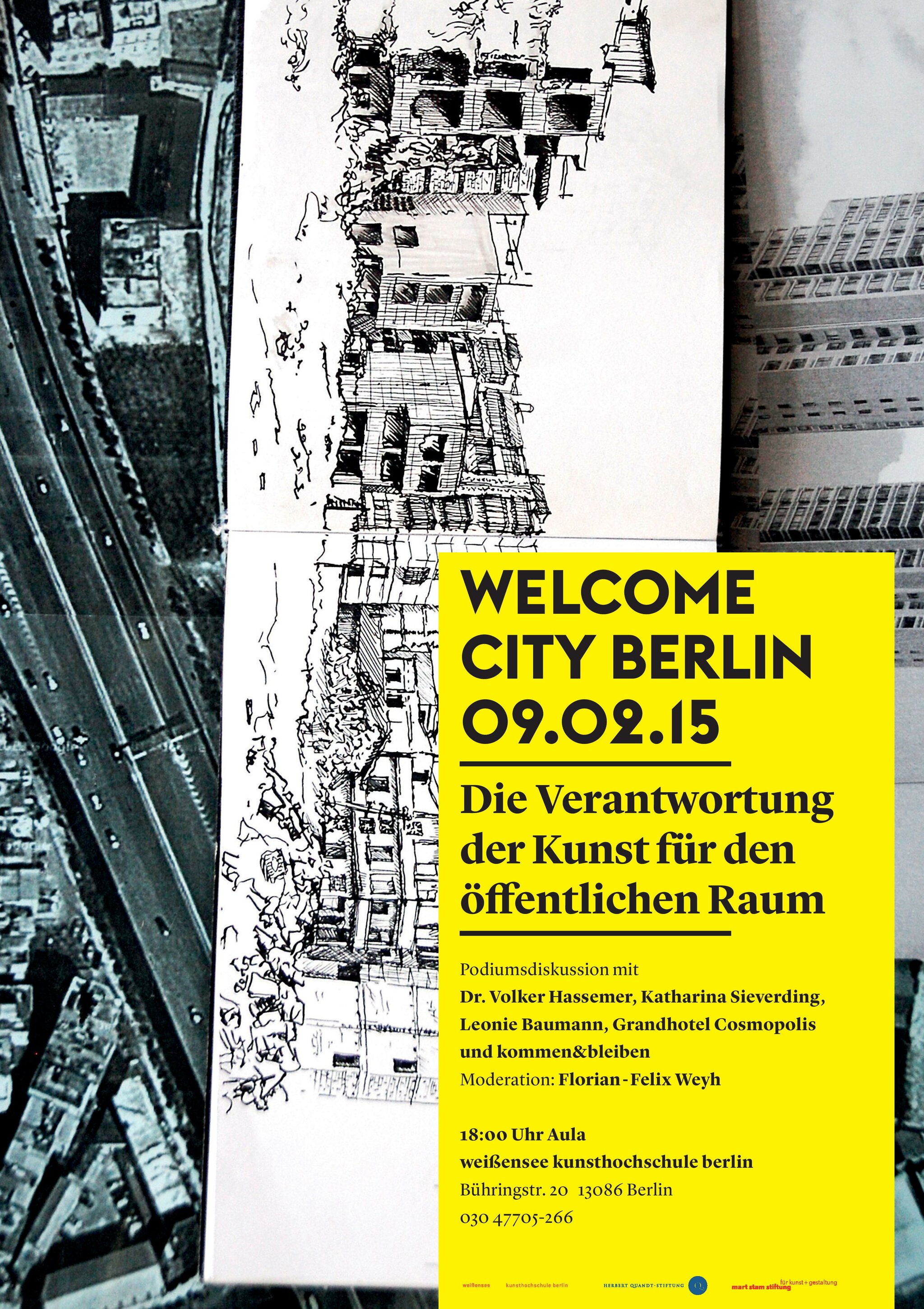 Einladung \"Welcome City Berlin\"