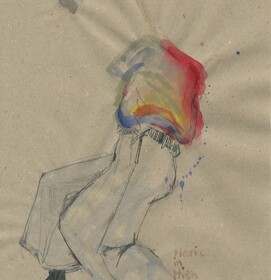Bekleidete Figur/ 2.Stdj./ Mode