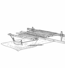 Stake Loom on Pantar Island Stake Loom on Pantar Island