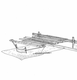Stake Loom on Pantar Island