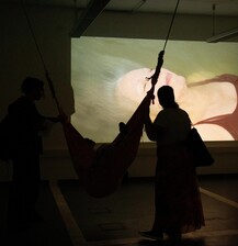 Rehearsal for Open Sky and Closed Jungle by Patricia Black