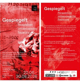 Gespiegelt - Perspektiven zeitgenössischer Radierung