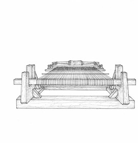 Bima-like Station Loom of Sikka