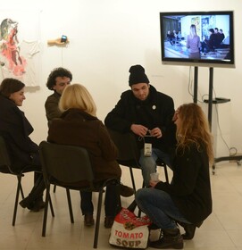 Ausstellung Veciti Student(& Ilegalci)