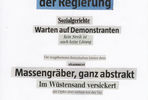 Poesie der Katastrophe