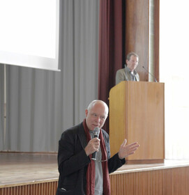 Prof. Dr. Zoller und Dr. Fritz Jacobi