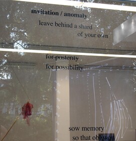 Time capsule 01: Unearthing The inadequate by Ana Gabriela García