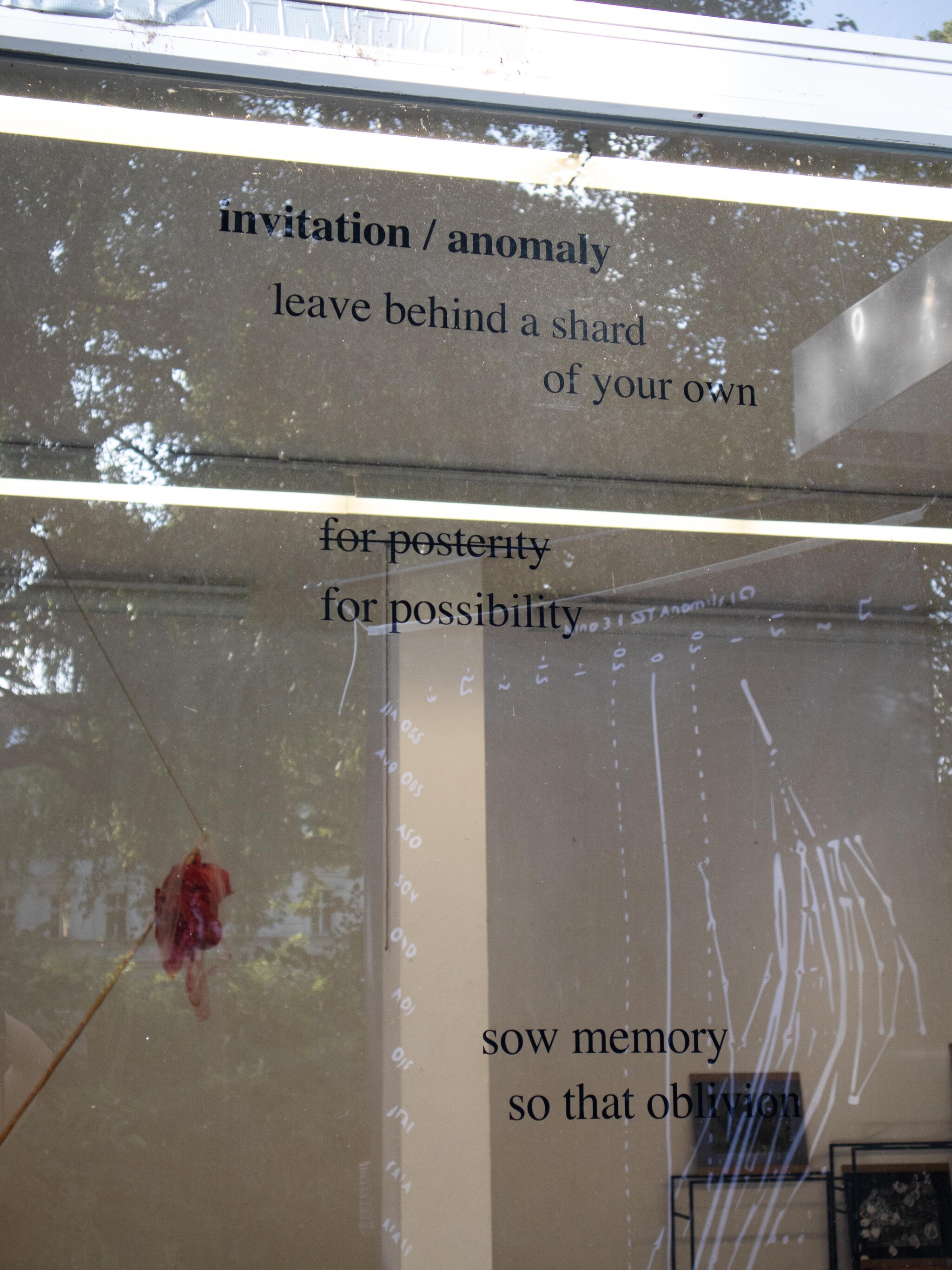 Time capsule 01: Unearthing The inadequate by Ana Gabriela García