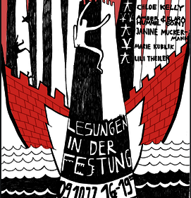 Lesungen in der Festung - Plakat