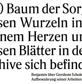 Baum der Sorgfalt
