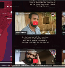 Counter-Militarisation Mapping: Visualising Civilian Survival Infrastructures in Wartime Sudan