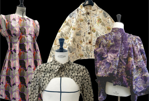 Digital Photo Collages & Textile Print Design