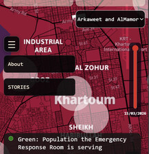 Counter-Militarisation Mapping: Visualising Civilian Survival Infrastructures in Wartime Sudan
