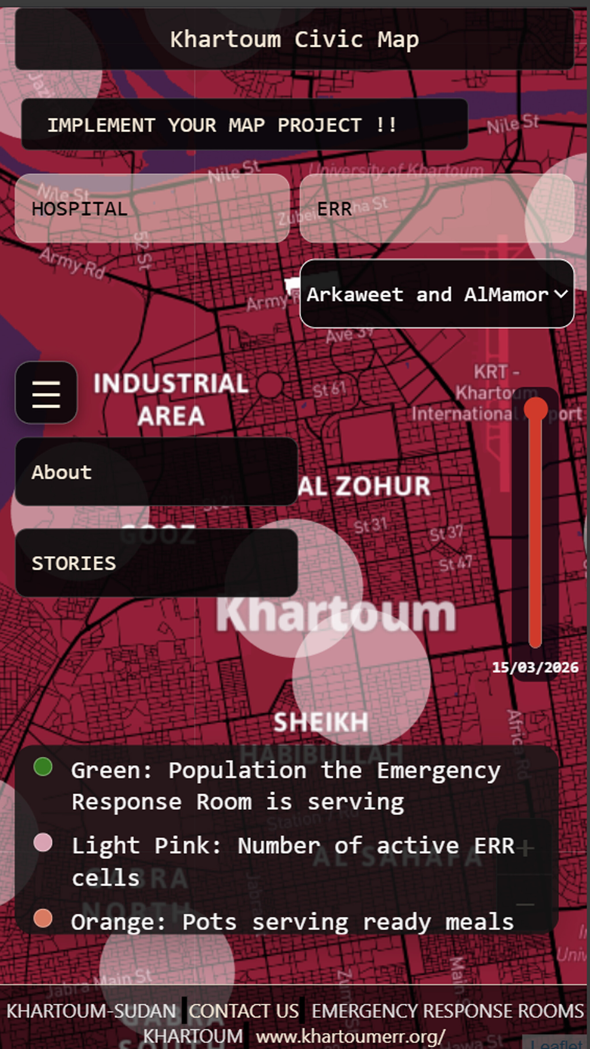 Counter-Militarisation Mapping: Visualising Civilian Survival Infrastructures in Wartime Sudan