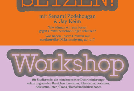 Workshop Grenzen Setzen! mit Senami Zodehougan und Jay Keim