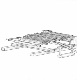 Bima on Rails - Another Station Loom in Manggarai