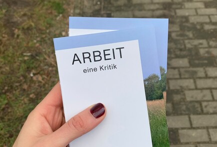 ✎ · Arbeit – eine Kritik. 2024