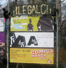 Ausstellung Veciti Student(& Ilegalci)