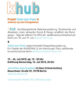 khub Einladungskarte Rück