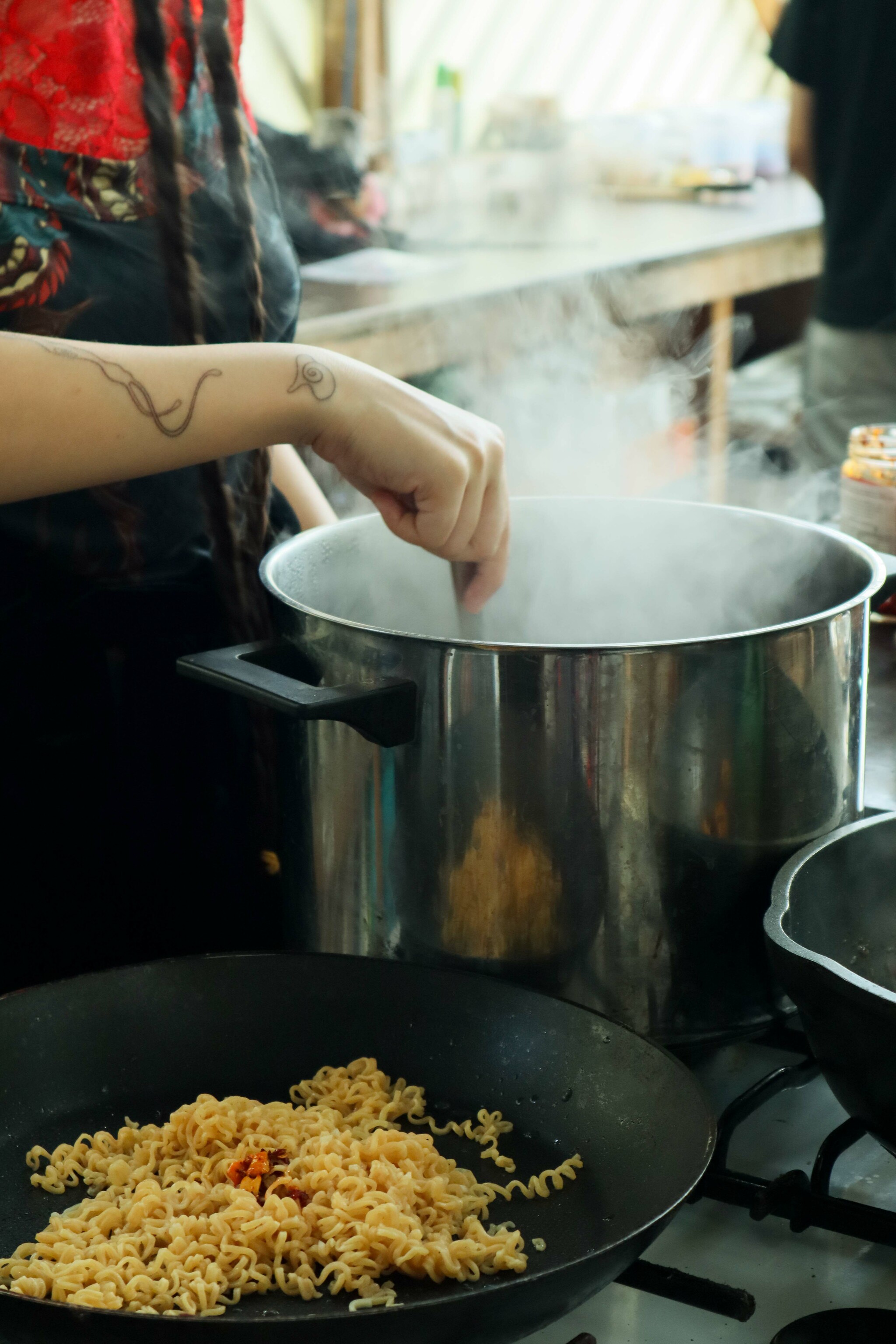 Stomach Strategies Pop Up by Xindi, Xiao & Amanda Bobadilla