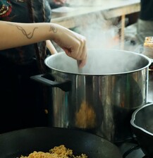 Stomach Strategies Pop Up by Xindi, Xiao & Amanda Bobadilla