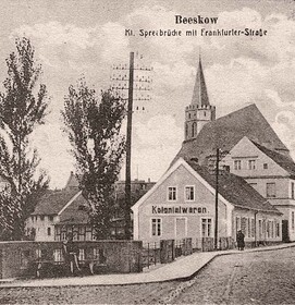 Kolonialwarenladen in der Altstadt von Beeskow