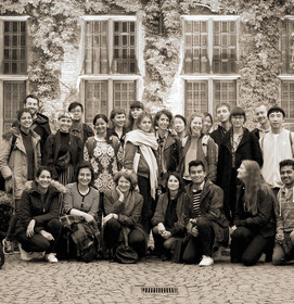 efnMobil UAntwerp_12_Group photo at the University of Antwerp