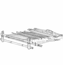 Stake Loom in Gerodhere, Nagekeo on Flores