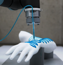 Flux Form – Robotic Biogel Printing | Leandra Balliel