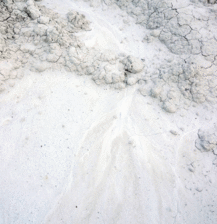 Weisses Kaolin