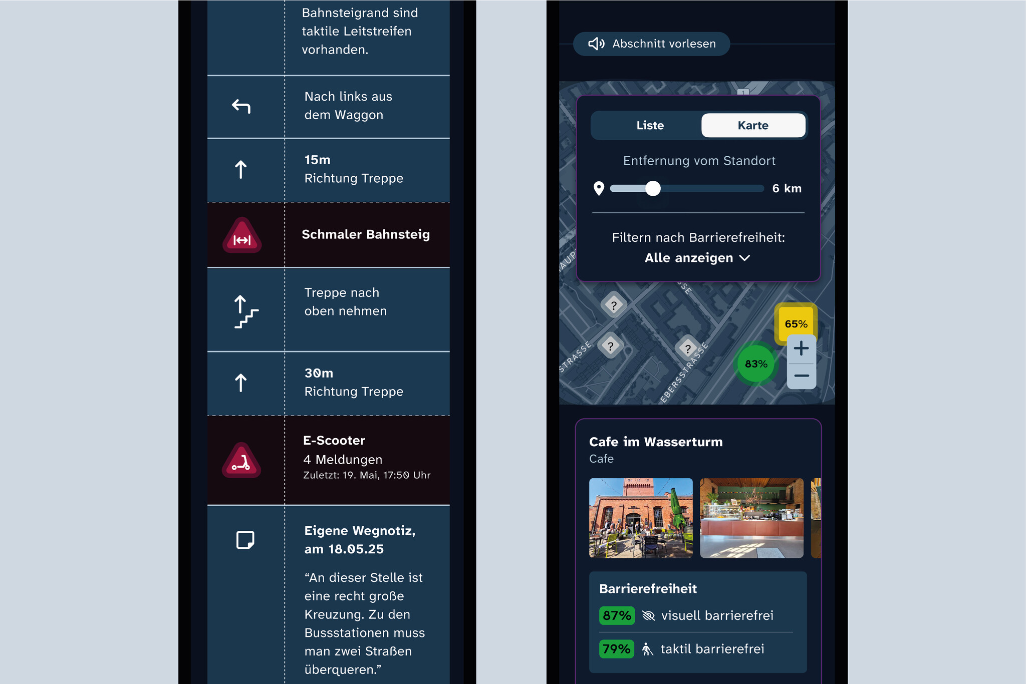 Weg:frei – Barrierefreie(re) Mobilität durch inklusive Routenplanung | Diana Gert Weg:frei – Barrierefreie(re) Mobilität durch inklusive Routenplanung | Diana Gert