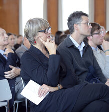 Prof. Dr. Heik Afheldt, Leonie Baumann, Prof. Peter Rösel