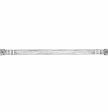 Breast Beam of the Sobei Loin Loom on Papua