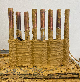 Wet Weaving Prozess: Gewobene Probe