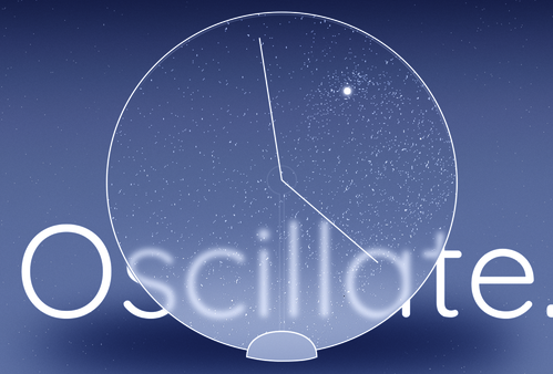 Oscillate.