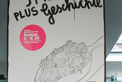 Plakate für den Rundgang 2010