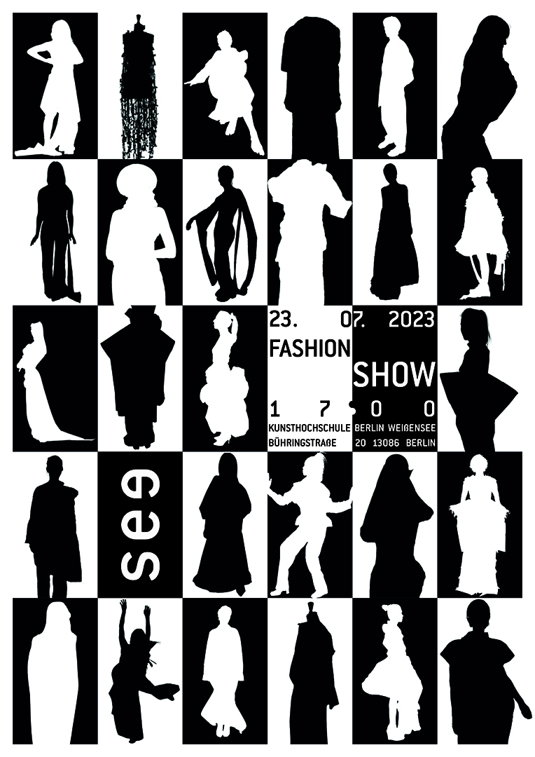 Rundgang 2023 - Fashion Show - Plakat