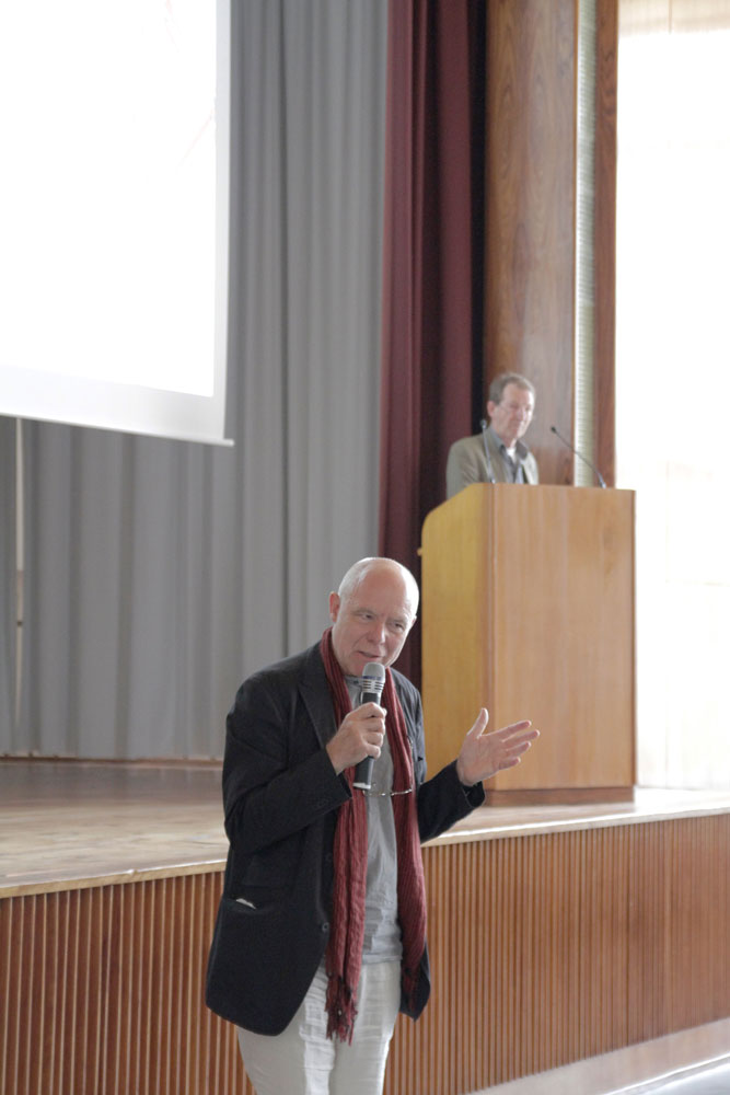 Prof. Dr. Zoller und Dr. Fritz Jacobi