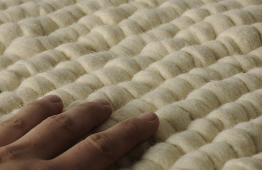 geknüpft Teppich deutsche Schafwolle